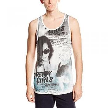 JACK & JONES JORHOTLINE TANK TOP-Tank Top Hombre, color blanco