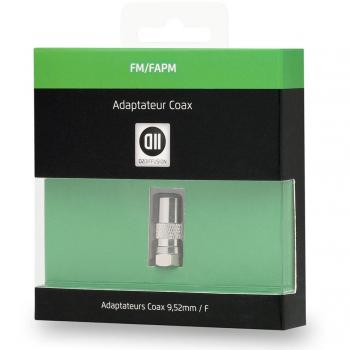 Adaptador Coaxial Masculino 9,52 mm para SAT - D2 Diffusion