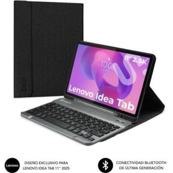 Funda con Teclado Bluetooth Subblim Keytab Pro para Lenovo Idea Tab 11 2025 Negra