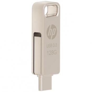 Unidad flash USB PNY HPFD206C-128 GB USB Type-A / USB Type-C 3.2 Gen 2 (3.1 Gen 2) Plata