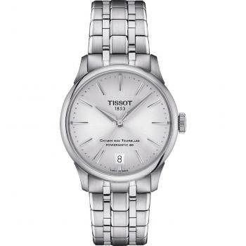 Tissot Chemin des Tourelles Automatic Women's Watch 34mm Stainless Steel Powermatic 80