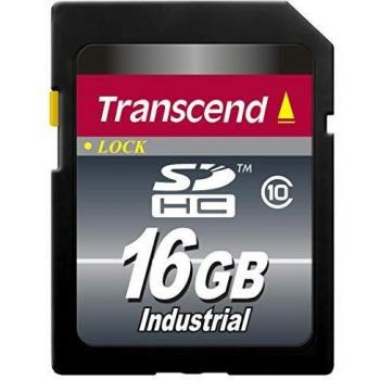 Tarjeta SDHC Transcend 16GB Clase 10 Industrial MLC