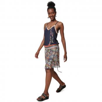 Desigual Tanque Mujer Large Azul