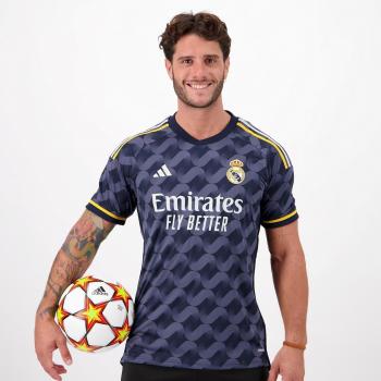 Adidas Real Madrid 2023/24 Men's Away T-Shirt - Navy - Size XL