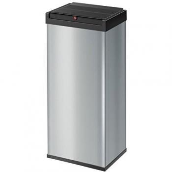 Hailo Big Box - Cubo de basura, Plata, 52 L