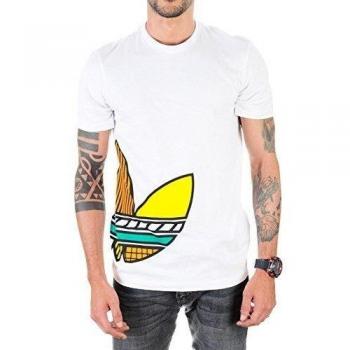 adidas Offside Trfl T - Camiseta para hombre, color blanco, talla M