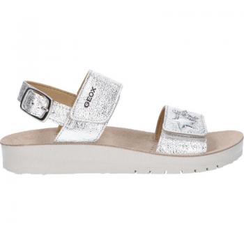 Sandalias de Niña Geox Modelo J Sandal Costarei Gi, Color Plata, Código J15EAA 000BN J COSTAREI C1007 SILVER