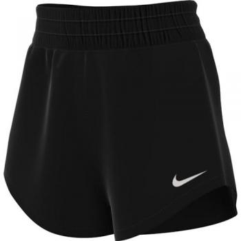 Nike One Dri-FIT 3 Shorts para Mujer - Talle Medio, Malla Interior, Color Negro, Tamaño S (EU 36-38)