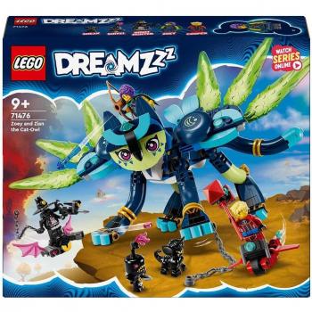LEGO DREAMZzz Zoey y Zian el Gato-Búho 71476