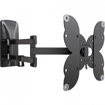 Soporte Mural Doble Brazo Basculante y Orientable Meliconi GS DR100200 Plus para TV de 14-40