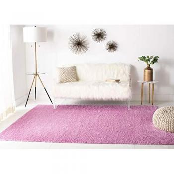 Safavieh Pink Shag Area Rug 3' x 5' (90 x 150 cm)