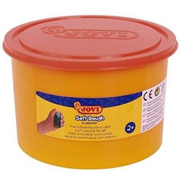 Jovi Soft Dough Blandiver, Bote de 460 g, Color Naranja