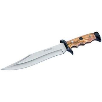 Nieto Messer Cuchillo de Hoja Fija, Color marrón