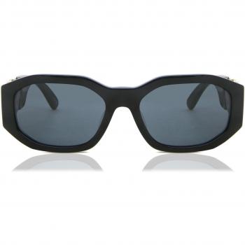 Versace VE4361F Asian Fit Men's Sunglasses Black 55mm
