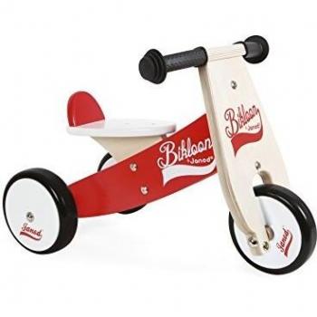 Janod - Little Bikloon - Triciclo sin Pedales, Ideal para Desarrollar el Equilibrio y La Autonomía - Desde 1 Año