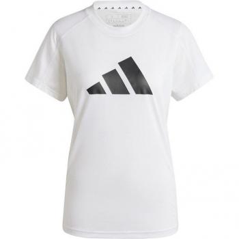 Adidas Women's Train Essentials Big Performance Logo T-Shirt White XL