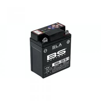 Batería SLA BS Battery 6N6-3B/B-1 6V 6,3Ah libre de mantenimiento 100 mm