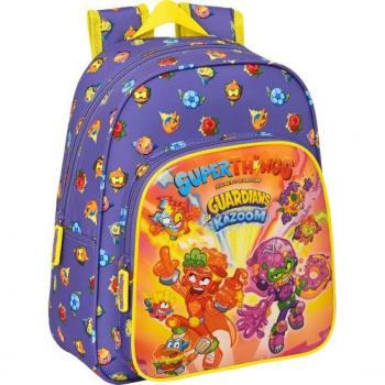 Mochila Escolar Infantil con Carro Superthings Guardians of Kazoom - Safta 612270524 Multicolor 27x33x10 cm