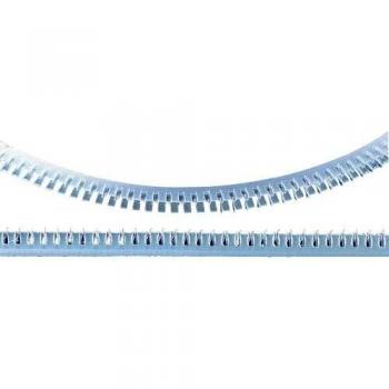 HellermannTyton Grommet Strips, Polyethylene, Natural, 4.6 x 4.3mm, G51PB NA (VE25m) - Cable protection strip for duct G51PB NA (quantity: 25