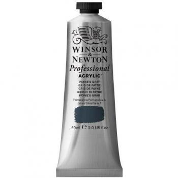 Winsor & Newton Professional Acrylic Pintura Acrílica en Tubo, Gris