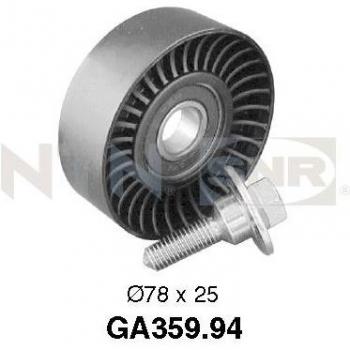 Polea de deflexión/guía SNR GA359.94 para correa v-ribbed (poli V)