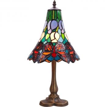 Lámpara de mesa Viro Butterfly Multicolor Zinc 60 W 25 x 46 x 25 cm