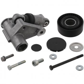 Tensor de correa poli V FEBI BILSTEIN 32017 para BMW, incluye montura y es compatible con modelos 3, 5, 7, X3, X5, Z3 y Z4