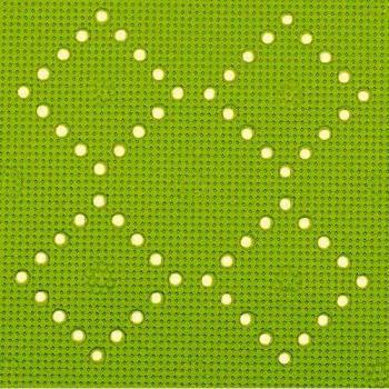 Spirella colección Alaska, Alfombrilla de Ducha 55 x 55,PVC,Verde