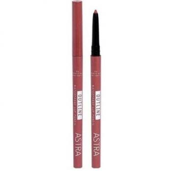 Lápiz de Labios Waterproof Astra Outline 07 Óxido Vivo