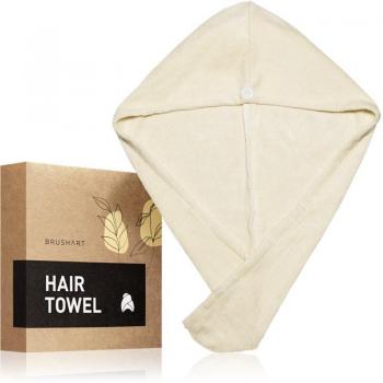 Home Salon Cream Hair Towel