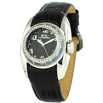 Reloj Analógico de Cuarzo para Mujer Chronotech CT7704B-11S con Correa de Cuero (Ø 38 mm)