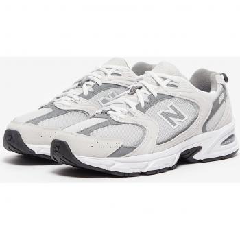 Zapatilla New Balance U 530CB Gris/Blanco, tipo: Zapatilla deportiva, características: color gris y blanco, talla 40.5