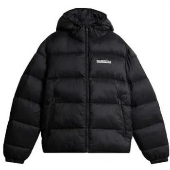 Napapijri Suomi 1 Black Down Jacket for Men - XS