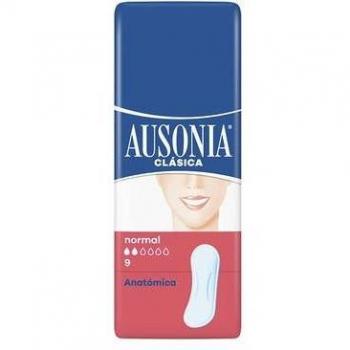 Compresas Ausonia Anatómicas 9 Unidades