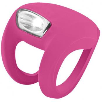 Knog Frog Strobe de luz Unisex frontal, Rosa, No aplicable