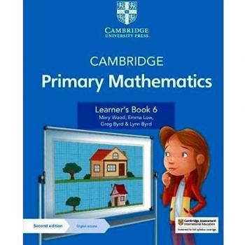 Libro del Estudiante de Matemáticas Primarias de Cambridge 6 con Acceso Digital (1 Año)