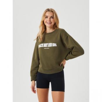 Björn Borg Ace Boyfriend Crew Green, XXL