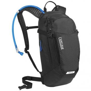 Camelbak M.U.L.E. Hydration Backpack - Black, 12L Capacity, Unisex, Includes 3L Reservoir