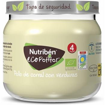 Nutriben Eco Potito de Pollo con Verduras 130g