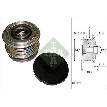LUK 535012110 Freewheel Clutch: alternator