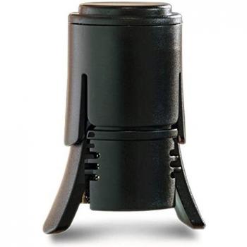 Le Creuset Tapón para vinos espumosos, Negro, Policarbonato, SW-106