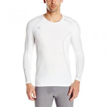MusicSkins Dnamic Camiseta de manga larga para hombre Blanco blanco Talla:large