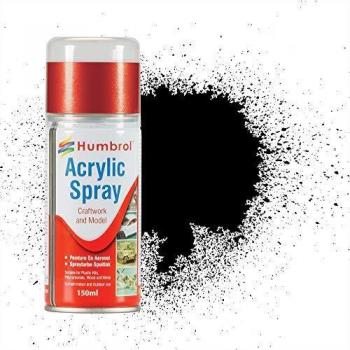 Humbrol - Pintura Spray Black