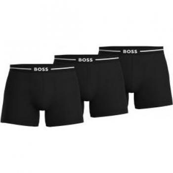 Pack de 3 boxers negros para hombre BOSS