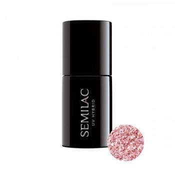 Esmalte Semipermanente Efecto Purpurina - Semilac - 320 - Shimmer Dust Beige