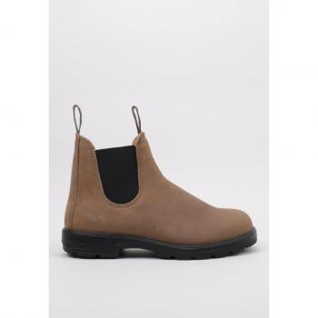 BLUNDSTONE - Bota Chelsea 2344 para hombre, color Marrón, características: diseño clásico, cuero de alta calidad, suela antideslizante, plantilla acolchada para mayor comodidad y fácil de poner gracias a sus elásticos