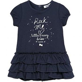 3 Pommes French Riviera 2, Vestido para Bebé-Niñas, Azul