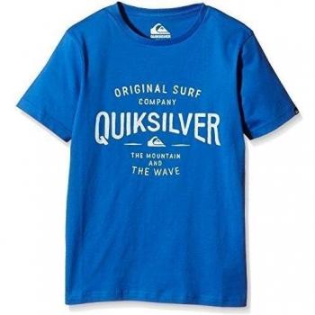 Quiksilver Claim IT B Tees BQS0 - Camiseta para niño, color azul, talla S/10