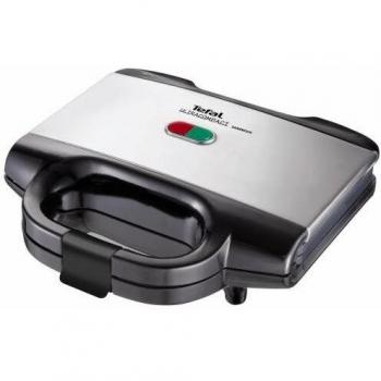 Tefal SM 1552 - Sandwichera, 700 W, color negro y gris