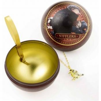 Bola de Navidad Animales Fantásticos con Collar Niffler - Rojo